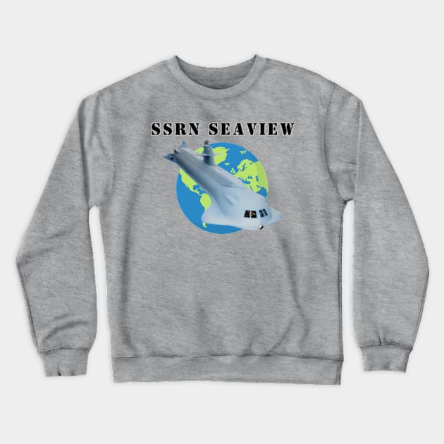 Voyage to the Bottom of the Sea - Seaview Crewneck Sweatshirt by Desert Owl Designs